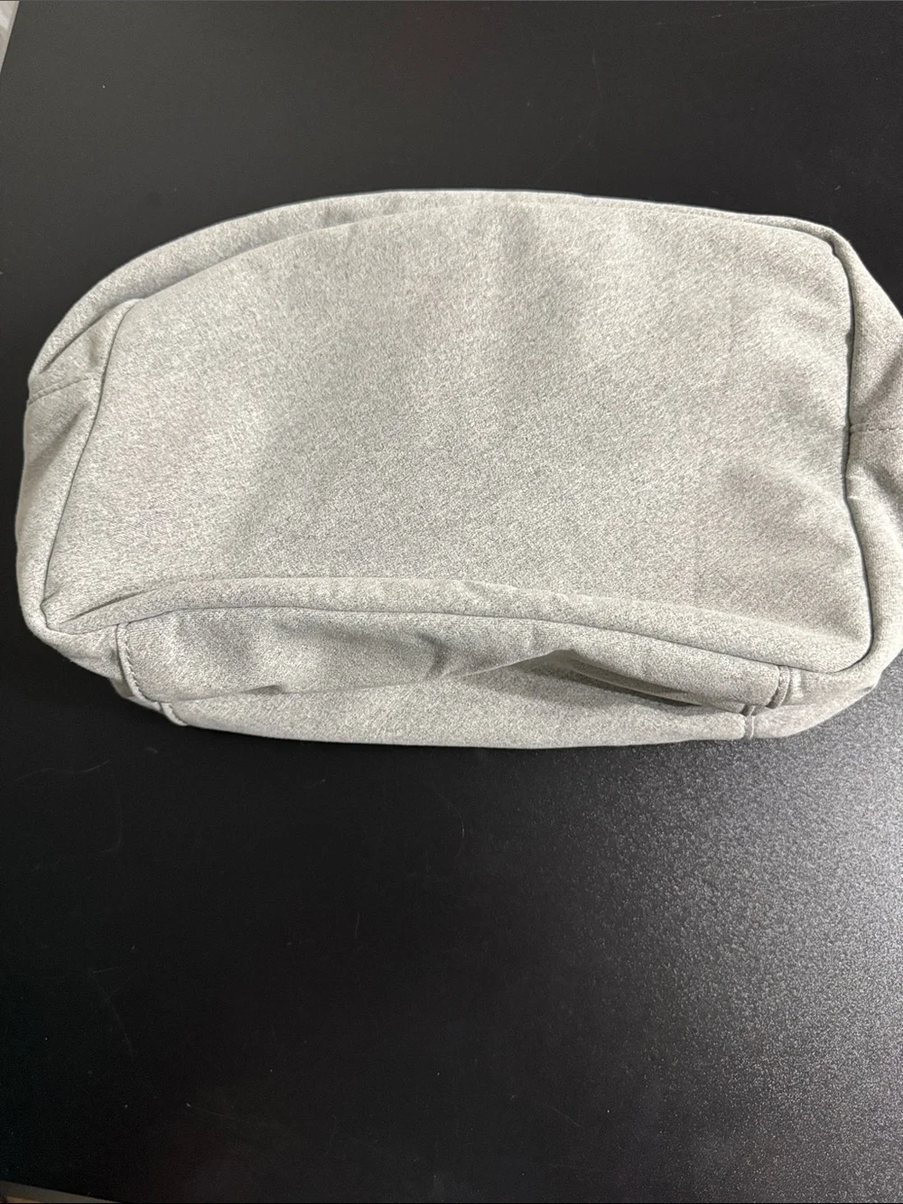 Stoney Clover Lane Large Heather Gray Cosmetic Pouch